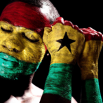 le portrait de l'artiste Derrick O.Boateng