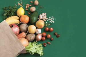 Produits belges artisanaux sur un marché de Noël.